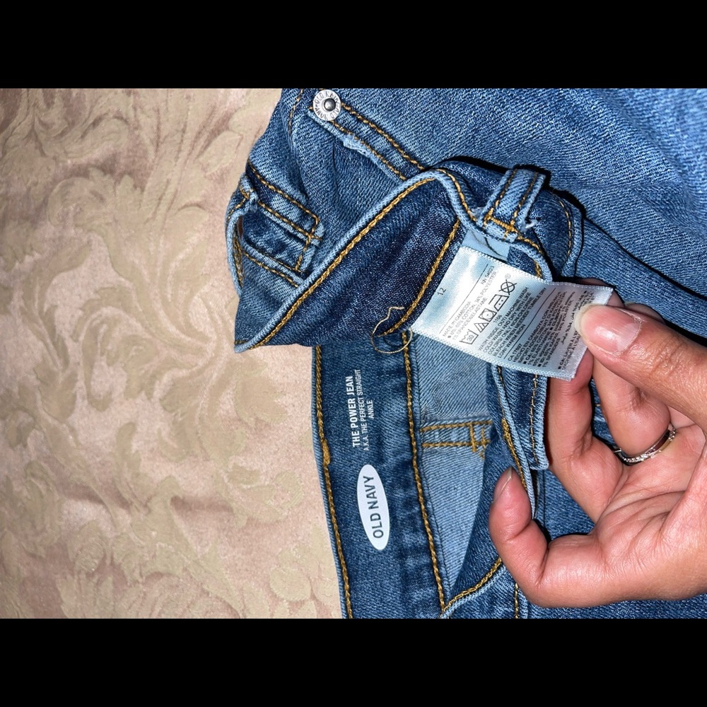 Old Navy “the power Jean” size 12